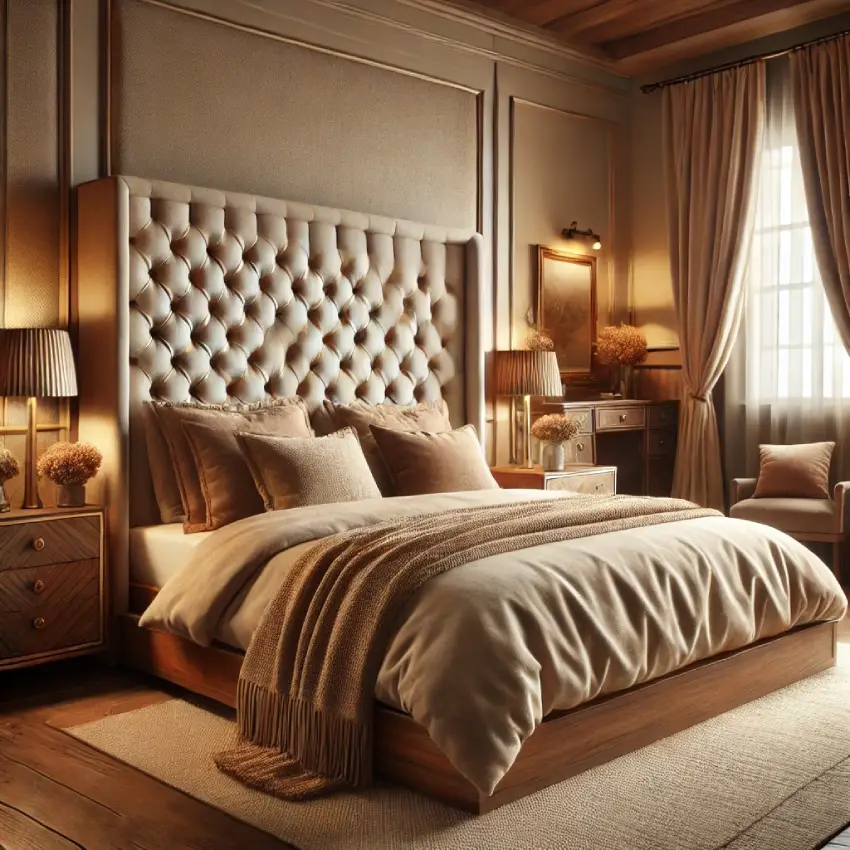 warm bedroom aesthetic