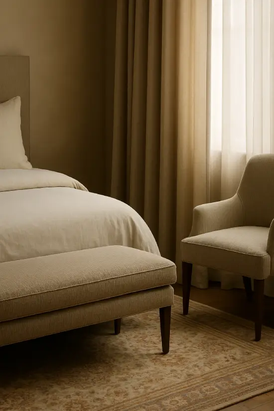 Curtains, Rugs, and Upholstery
